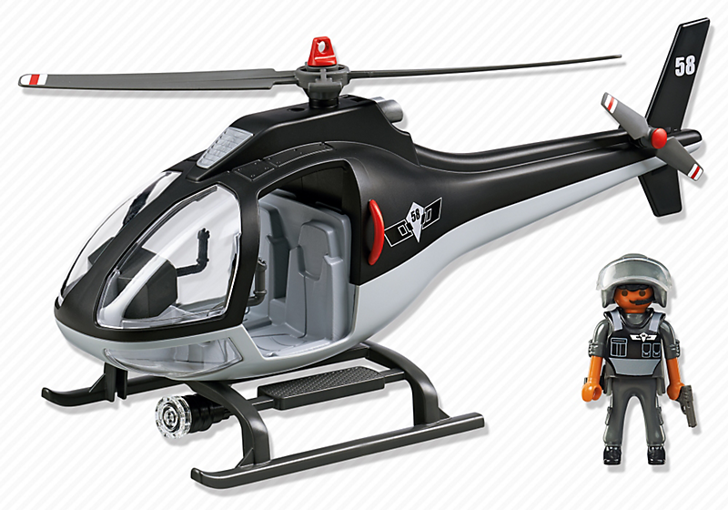 Игровой набор из серии «Полиция» - Вертолет специального назначения  